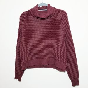 MADEWELL Turtleneck Side Button Knit Sweater